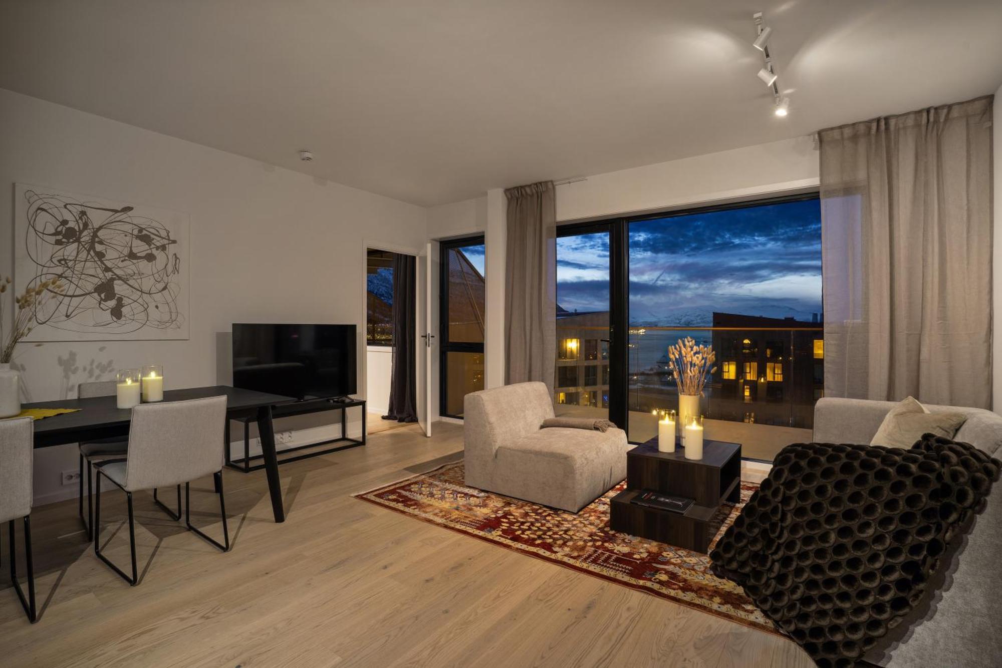Totalapartments Vervet Gjoa ترومسو الغرفة الصورة