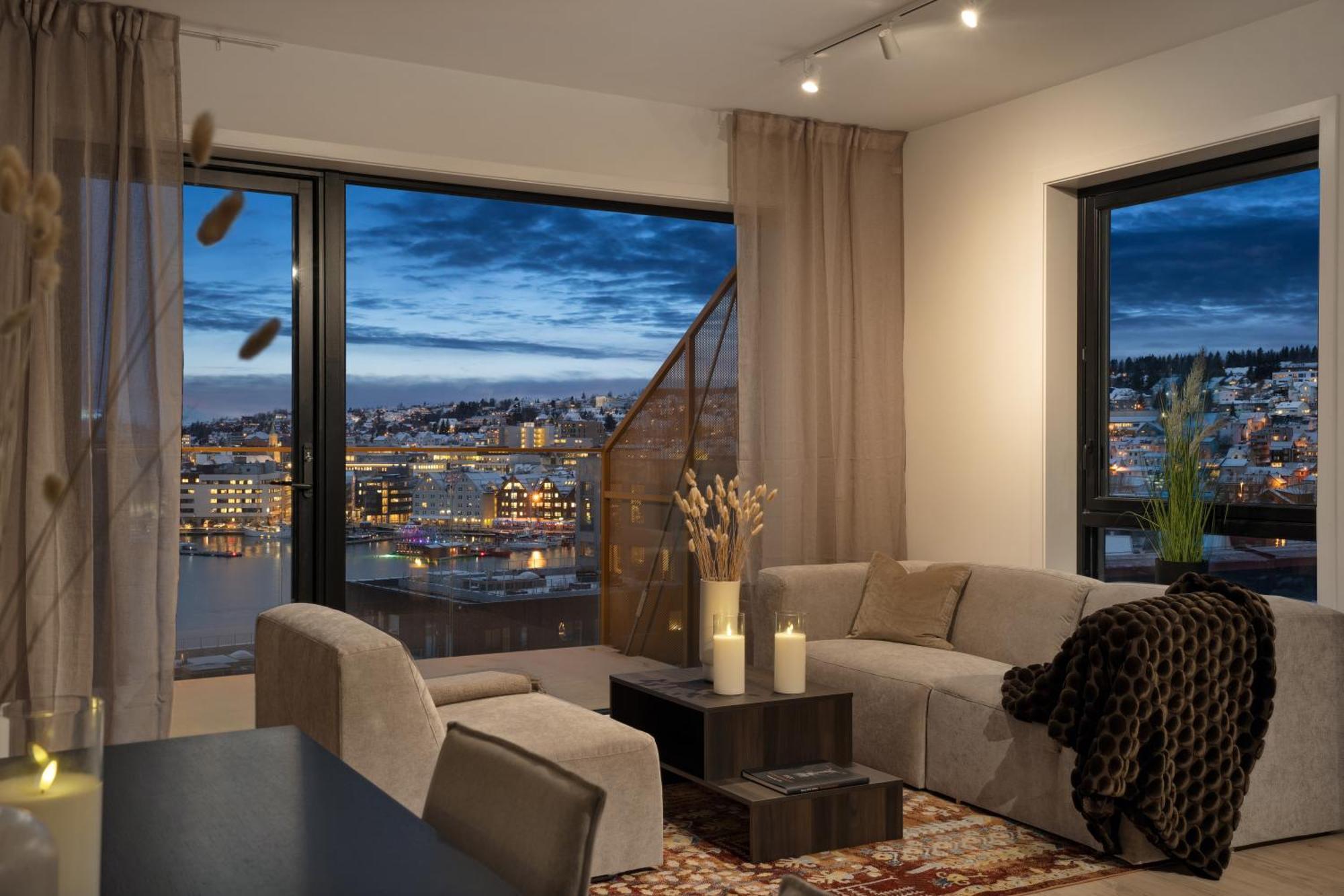 Totalapartments Vervet Gjoa ترومسو الغرفة الصورة